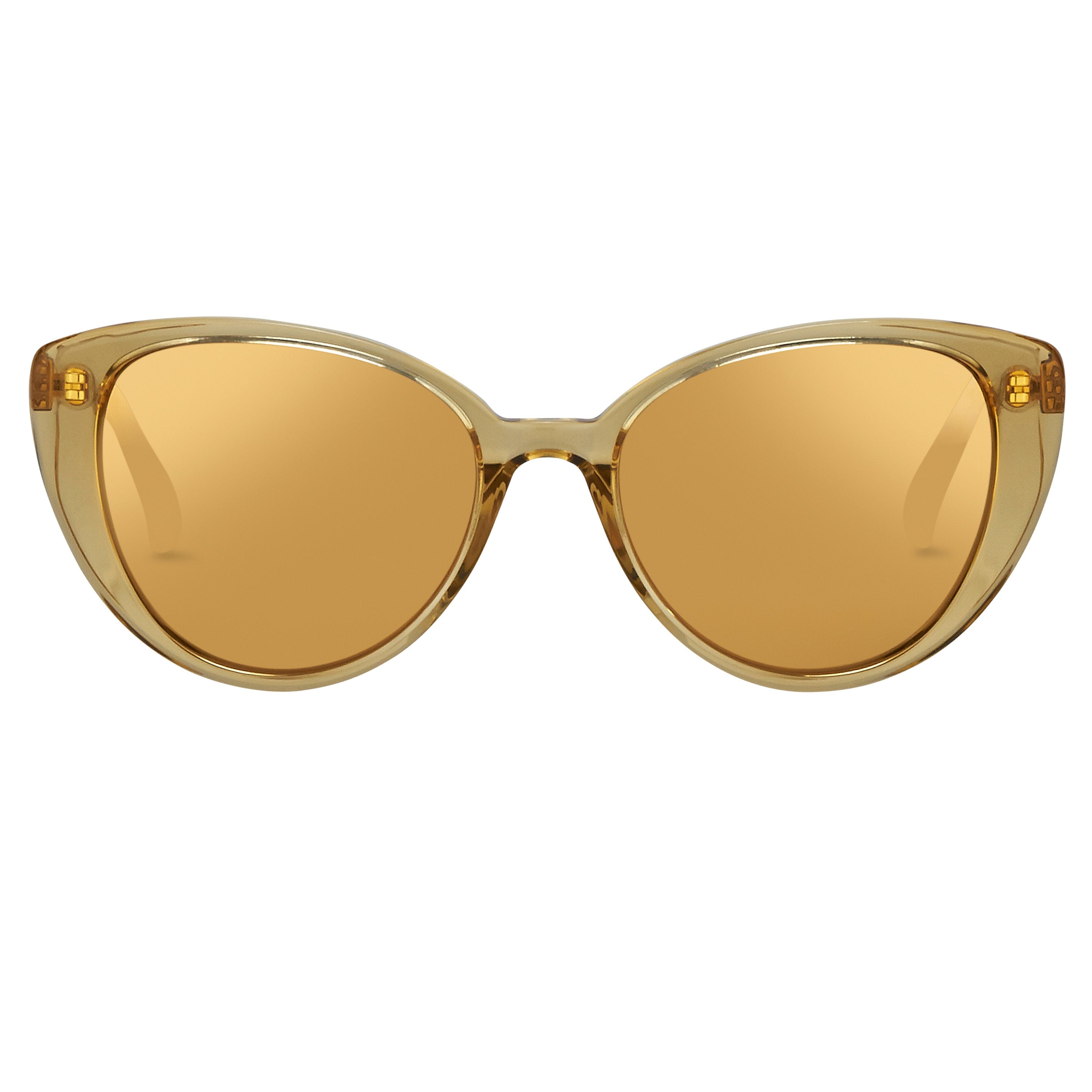 Color_LFL517C5SUN - Linda Farrow 517 C5 Cat Eye Sunglasses