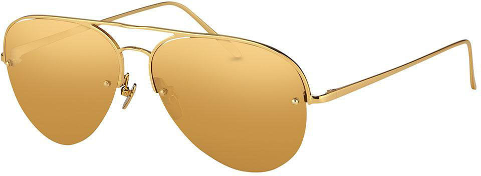 Color_LFL543C1SUN - Linda Farrow 543 C1 Aviator Sunglasses