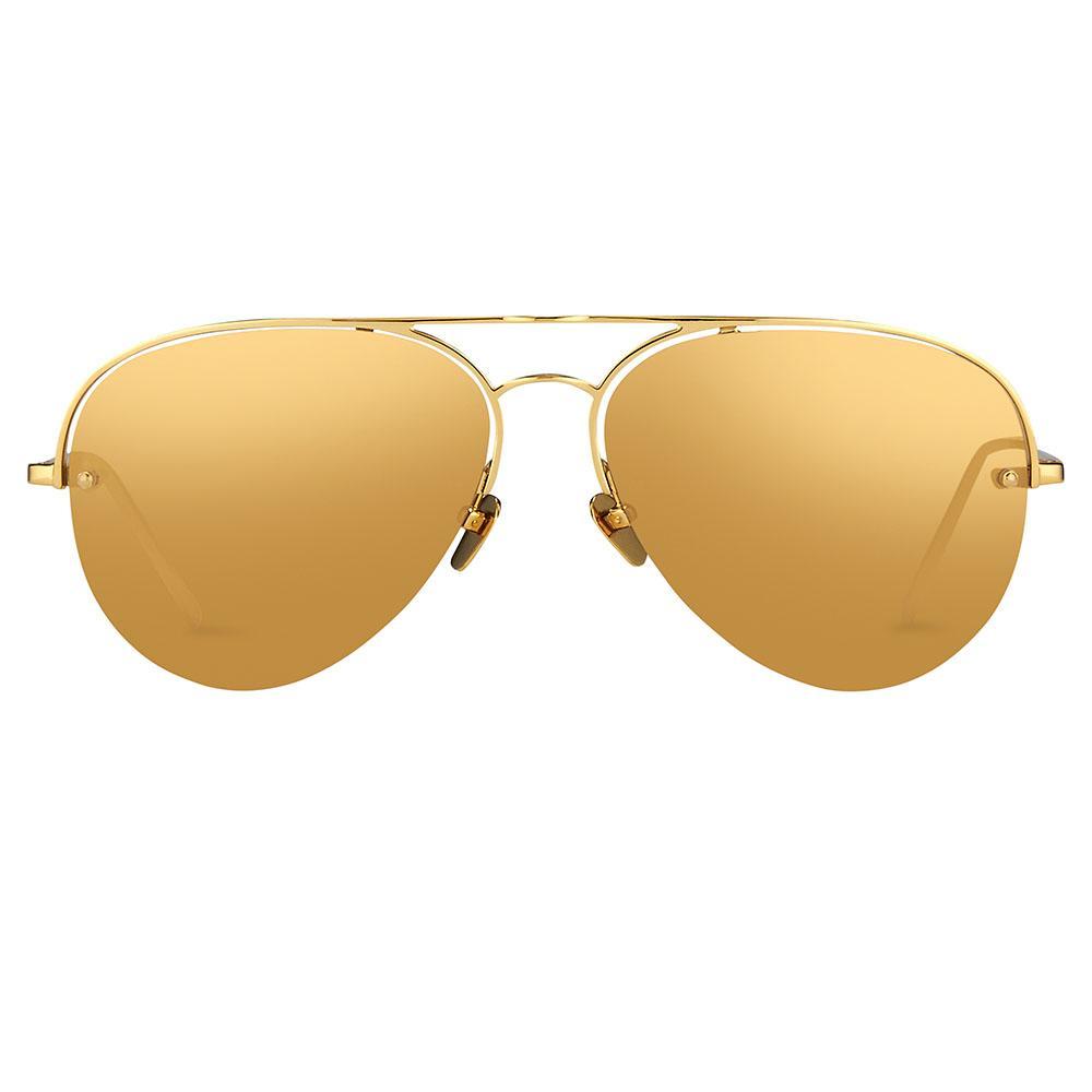 Color_LFL543C1SUN - Linda Farrow 543 C1 Aviator Sunglasses