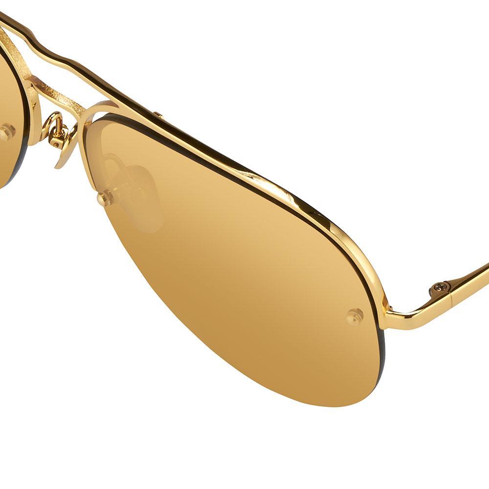 Color_LFL543C1SUN - Linda Farrow 543 C1 Aviator Sunglasses