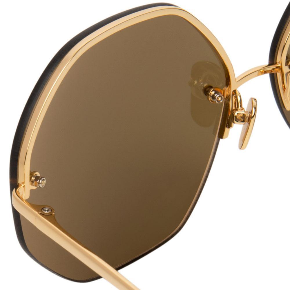 Color_LFL567C1SUN - Linda Farrow 567 C1 Oversized Sunglasses