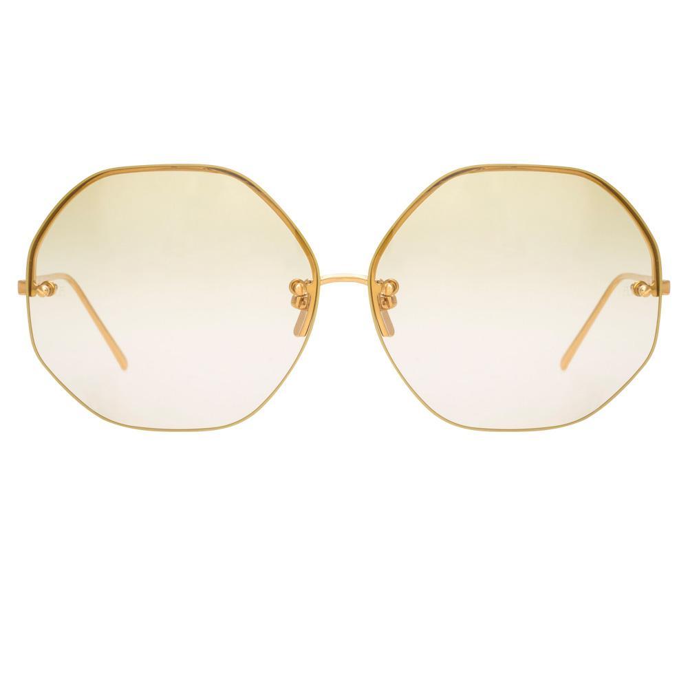 Color_LFL567C8SUN - Linda Farrow 567 C8 Oversized Sunglasses