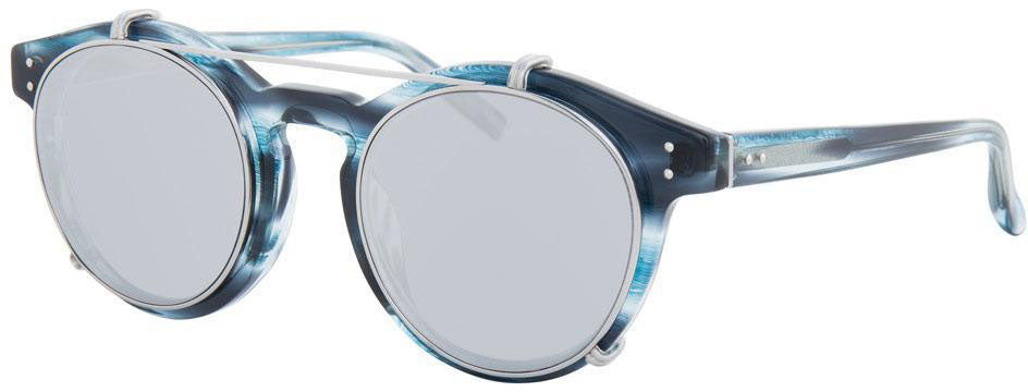 Color_LFL569C6SUN - Linda Farrow 569 C6 Oval Sunglasses