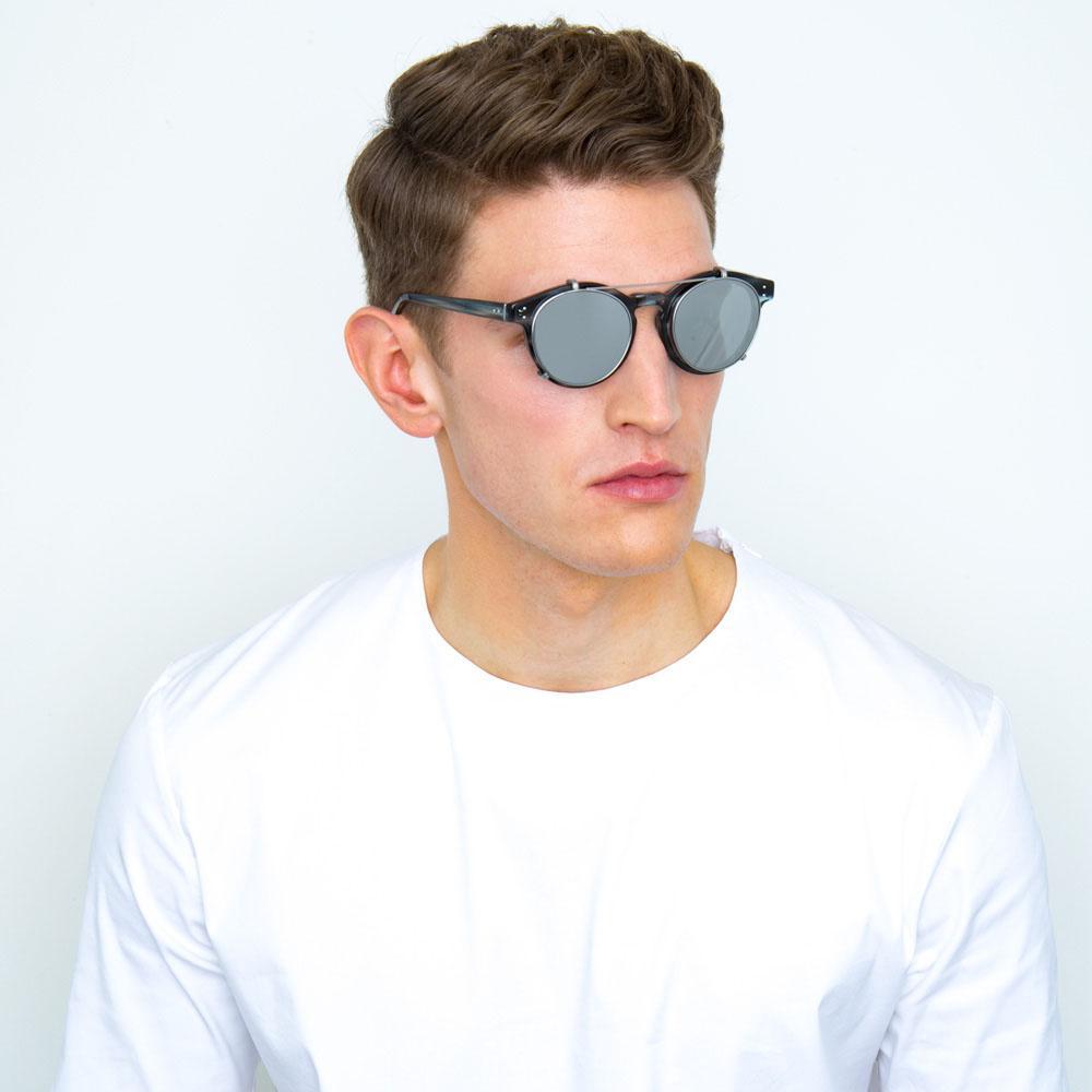 Color_LFL569C6SUN - Linda Farrow 569 C6 Oval Sunglasses