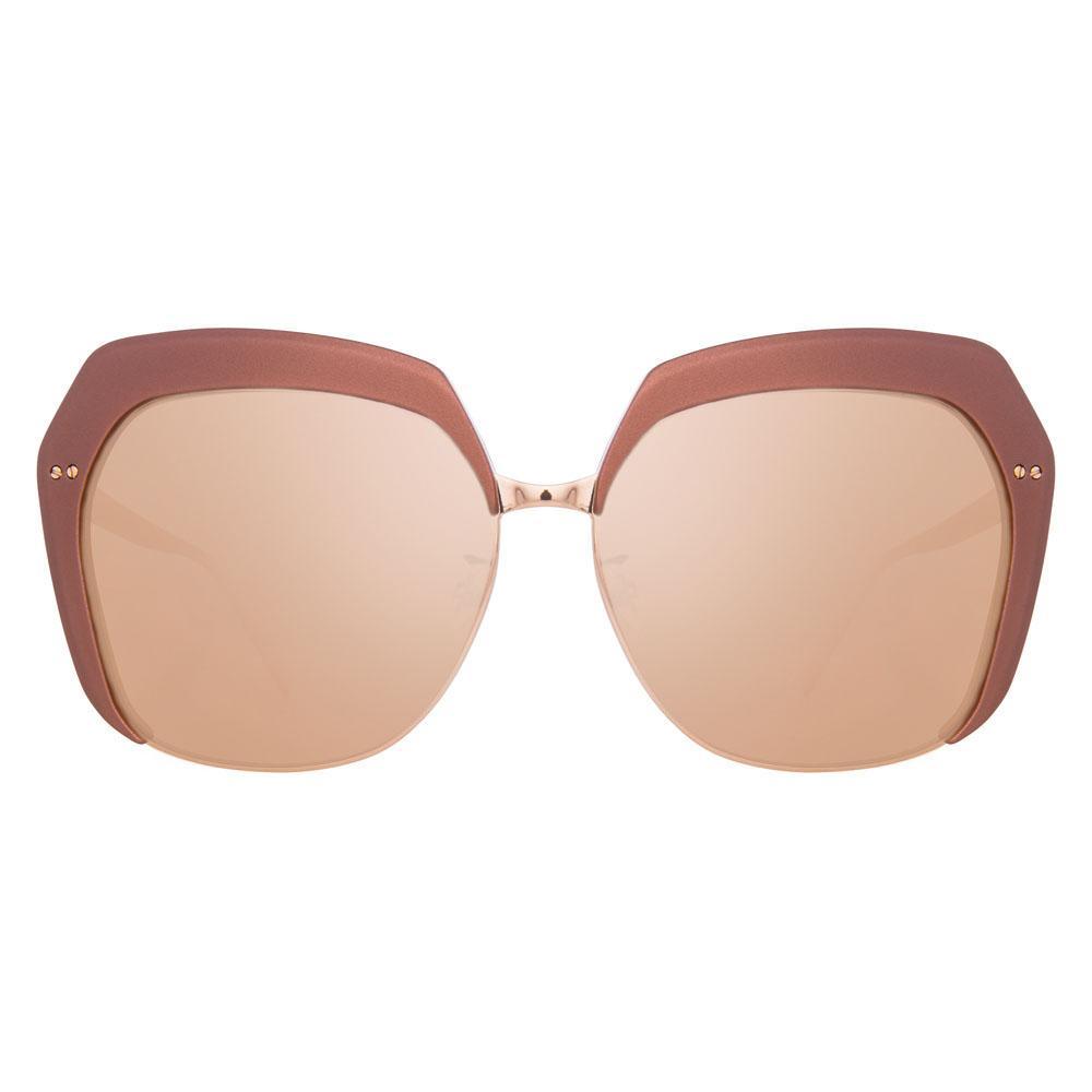 Color_LFL578C3SUN - Linda Farrow 578 C3 Oversized Sunglasses