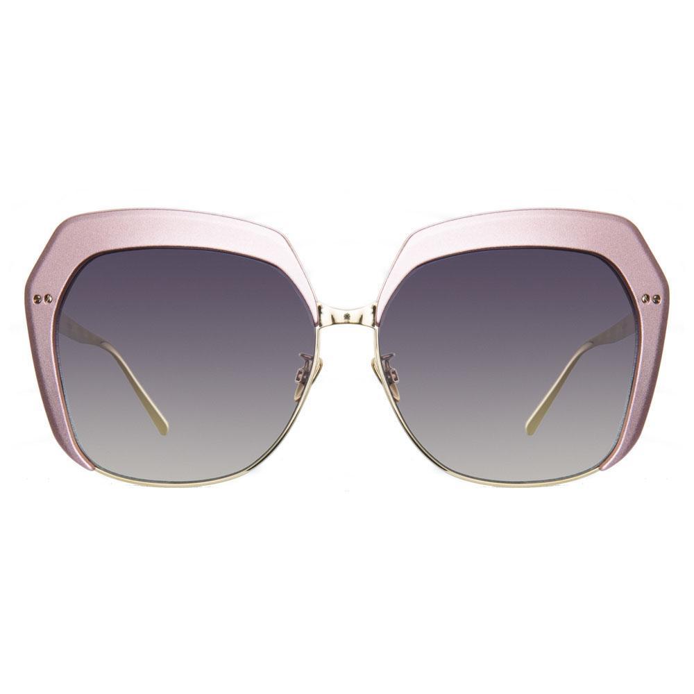 Color_LFL578C4SUN - Linda Farrow 578 C4 Oversized Sunglasses