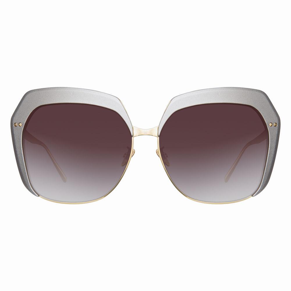 Color_LFL578C5SUN - Linda Farrow 578 C5 Oversized Sunglasses