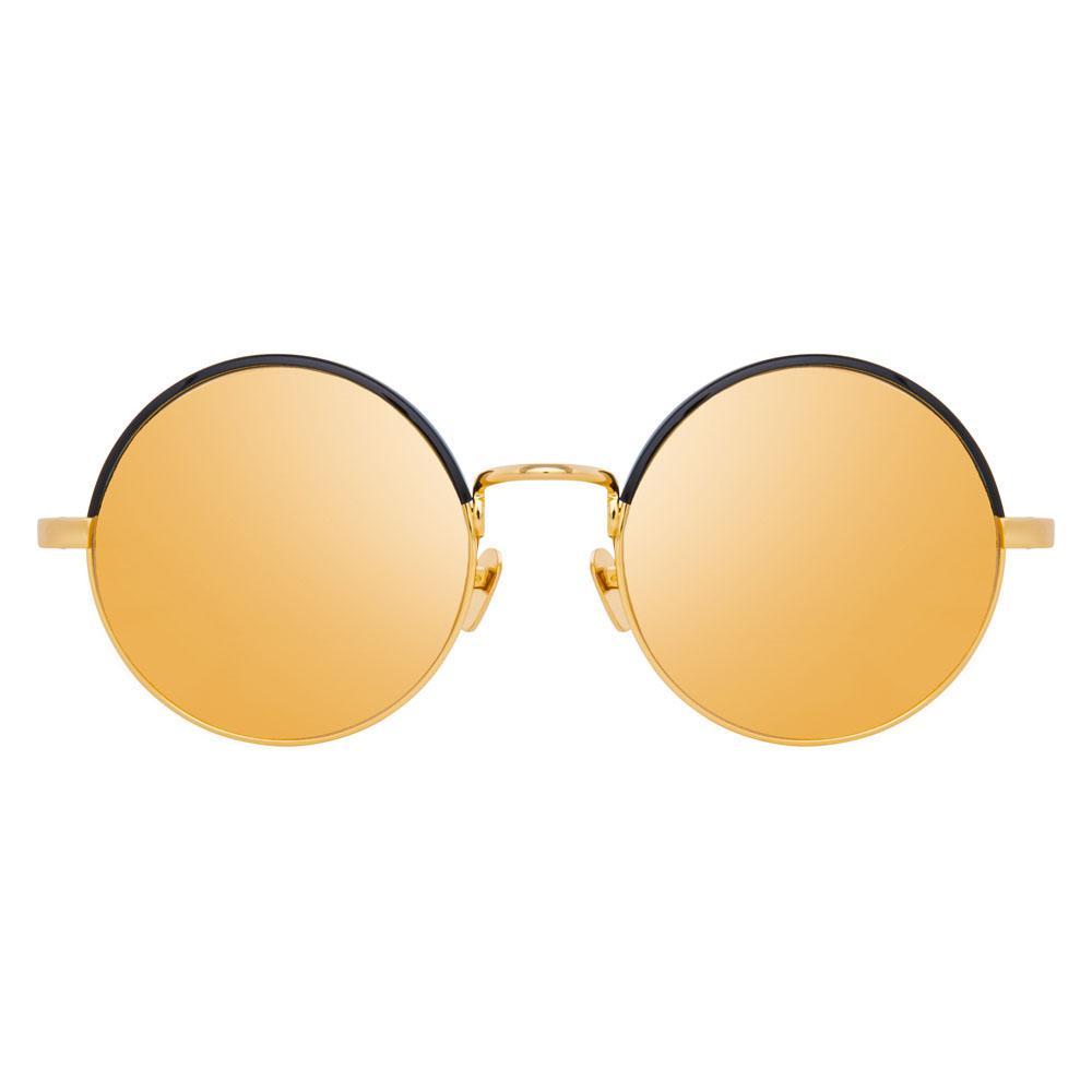 Color_LFL583C5SUN - Linda Farrow 583 C5 Round Sunglasses