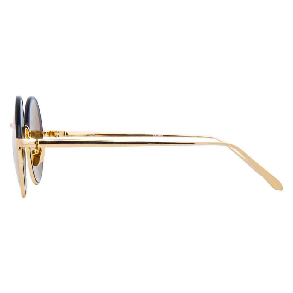 Color_LFL583C5SUN - Linda Farrow 583 C5 Round Sunglasses