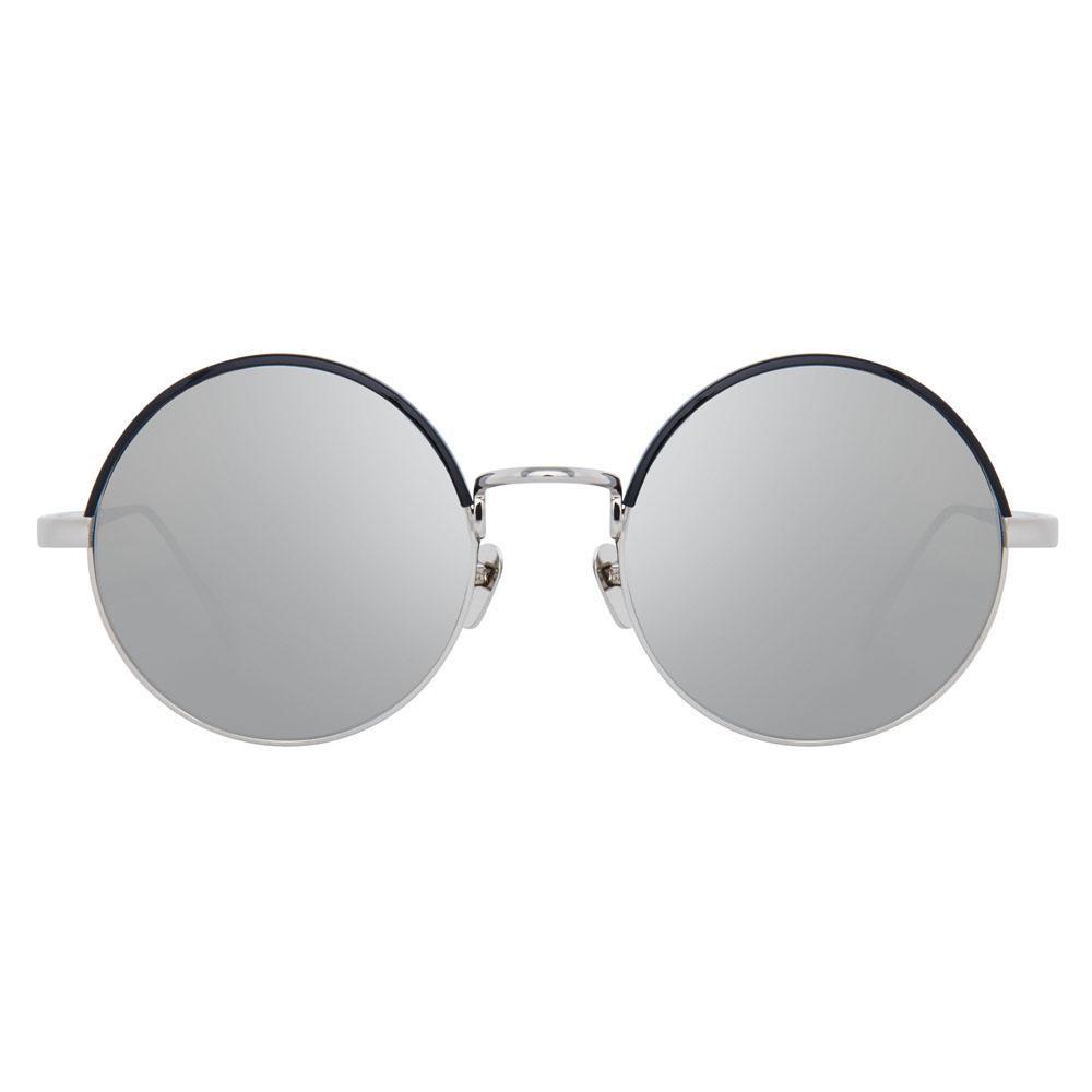 Color_LFL583C6SUN - Linda Farrow 583 C6 Round Sunglasses