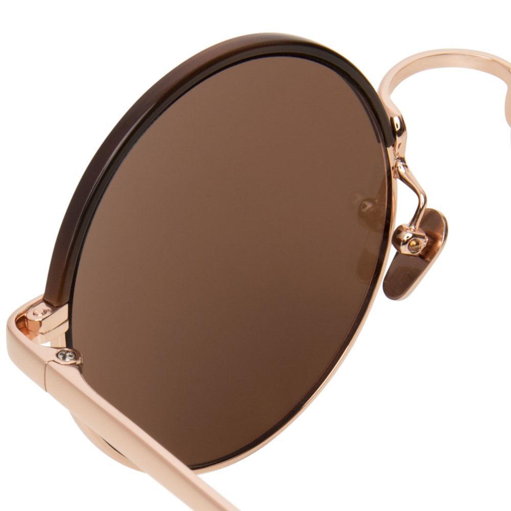 Color_LFL583C7SUN - Linda Farrow 583 C7 Round Sunglasses