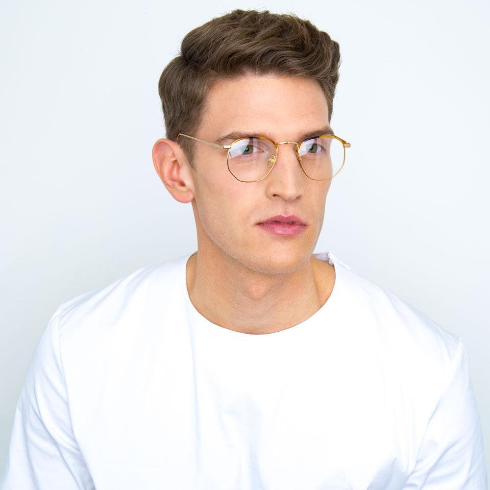 Color_LFL586C2OPT - Linda Farrow 586 C2 Angular Optical Frame