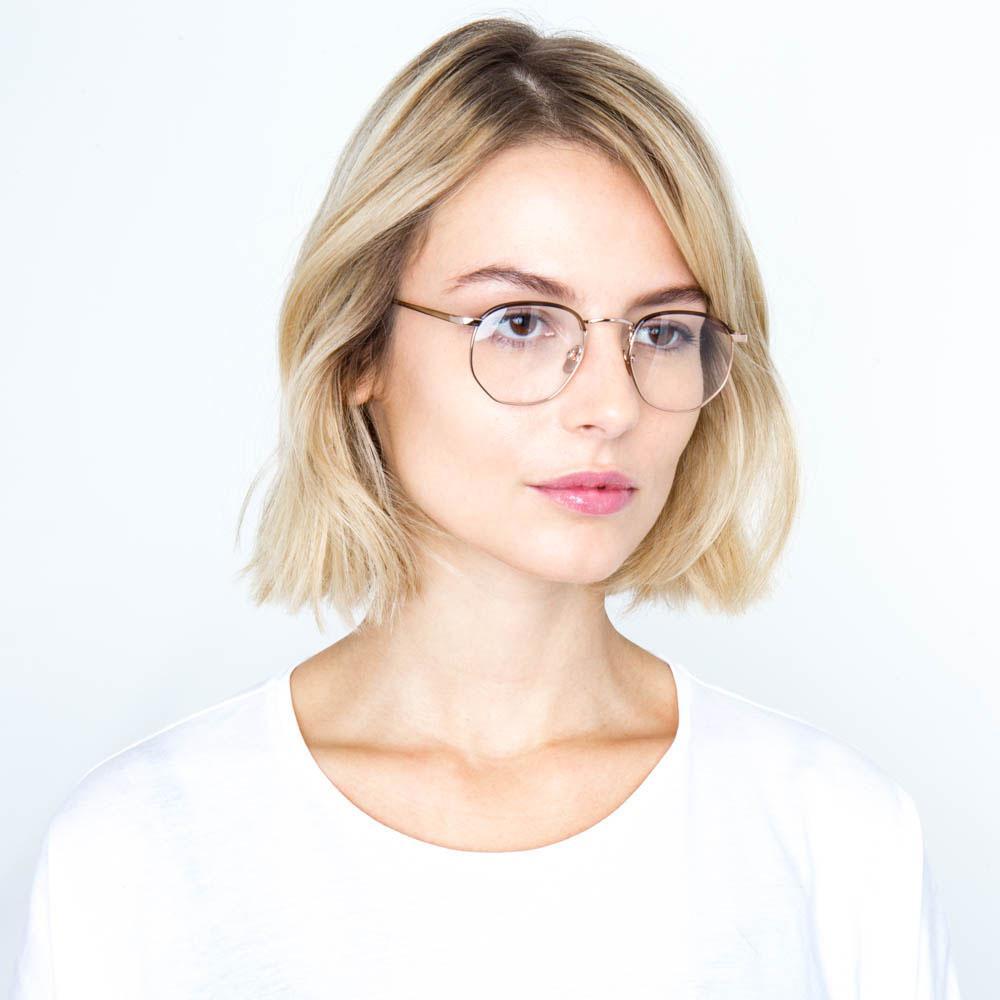 Color_LFL586C4OPT - Linda Farrow 586 C4 Angular Optical Frame