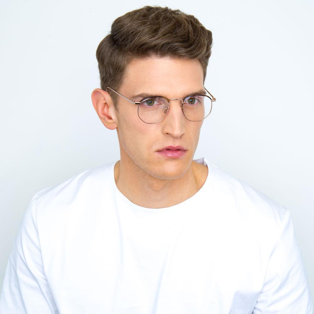 Color_LFL586C4OPT - Linda Farrow 586 C4 Angular Optical Frame