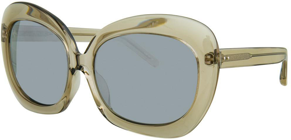 Color_LFL600C6SUN - Linda Farrow 600 C6 Oversized Sunglasses