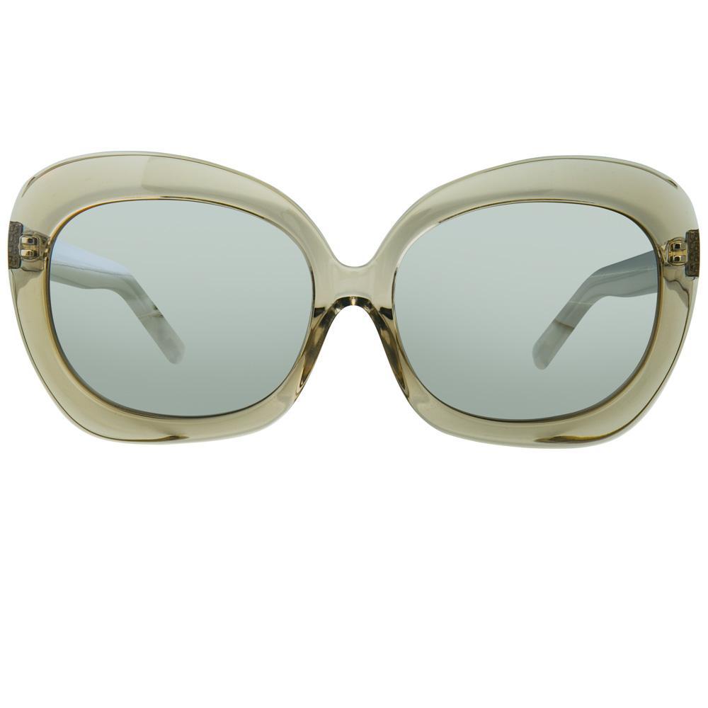 Color_LFL600C6SUN - Linda Farrow 600 C6 Oversized Sunglasses