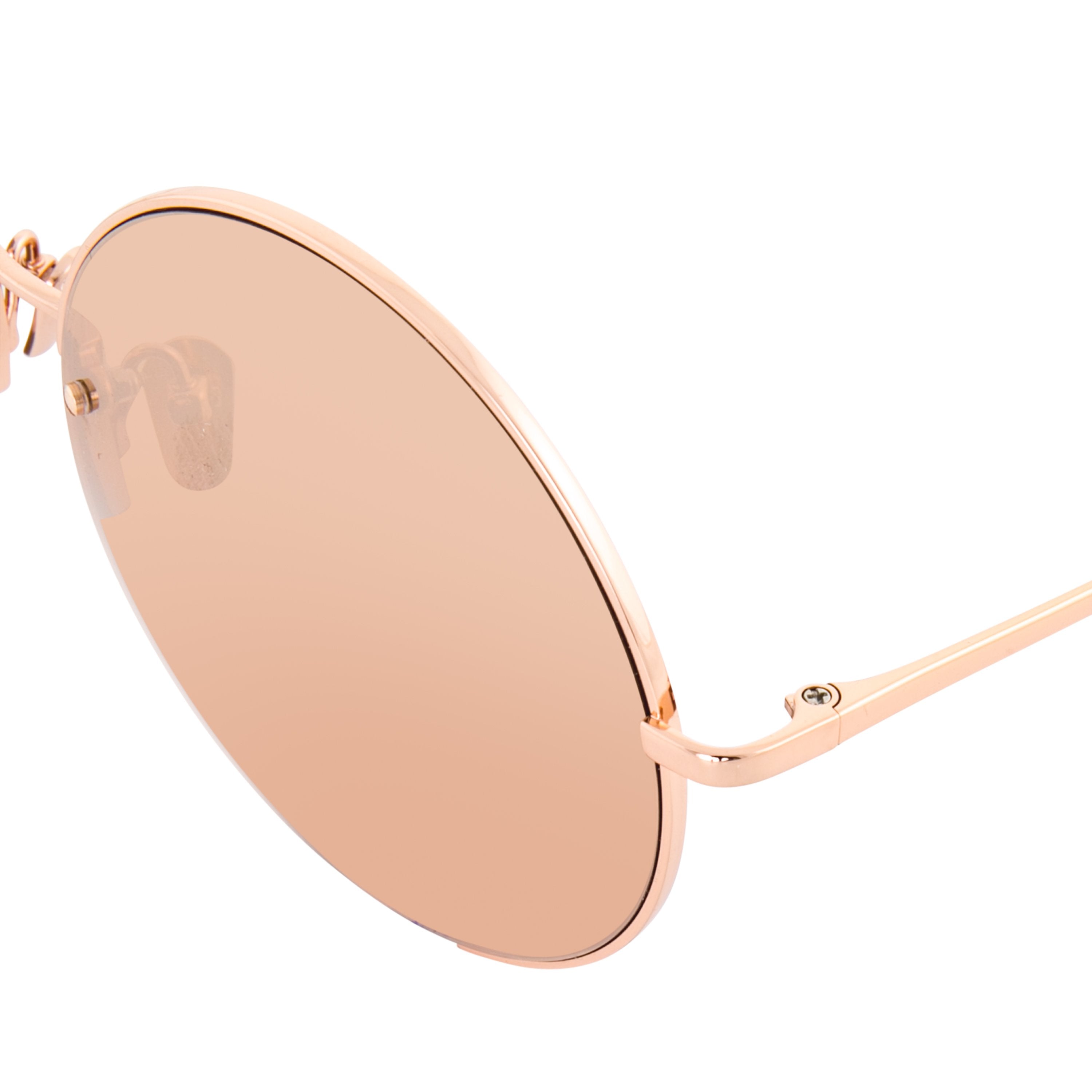 Color_LFL626C3SUN - Linda Farrow 626 C3 Round Sunglasses