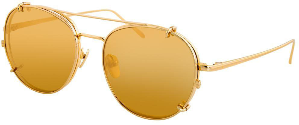 Color_LFL646C1SUN - Linda Farrow 646 C1 Oval Sunglasses