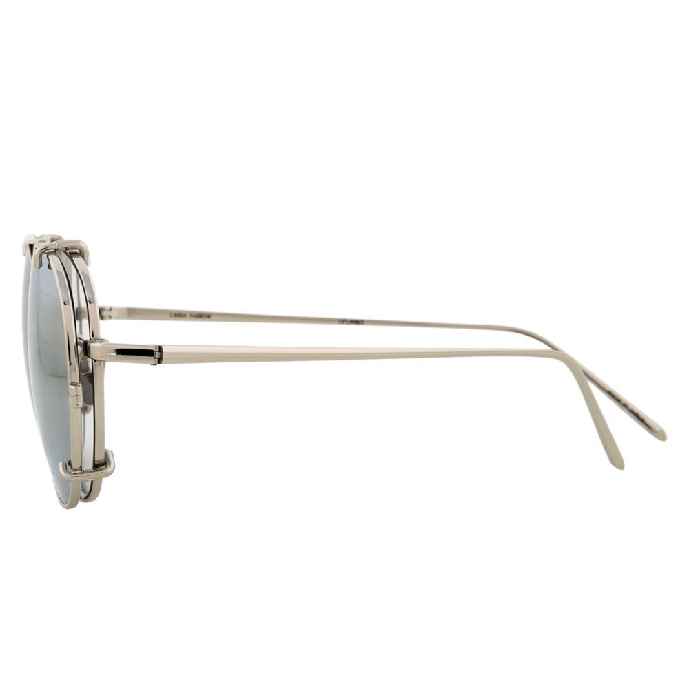 Color_LFL646C2SUN - Linda Farrow 646 C2 Oval Sunglasses