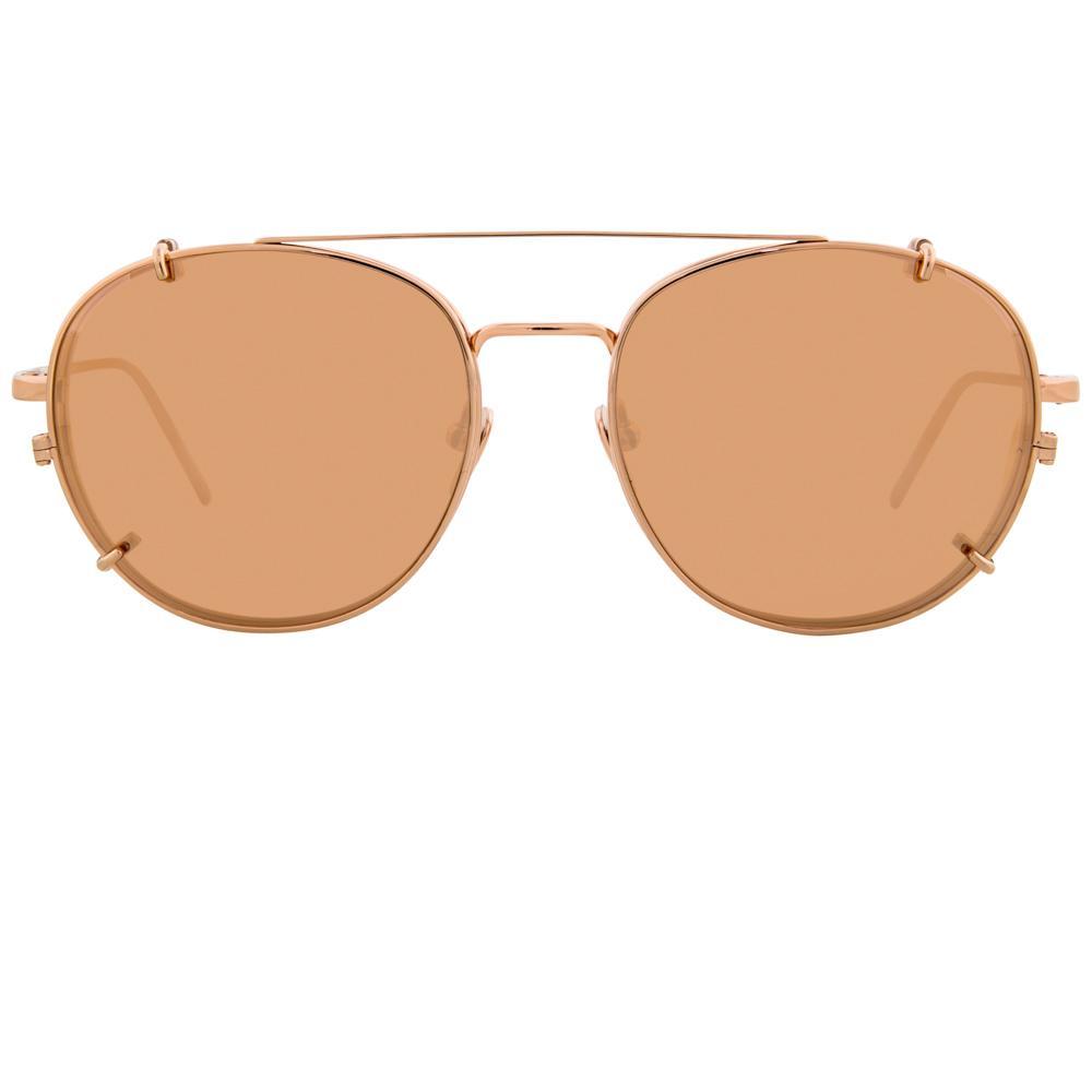 Color_LFL646C3SUN - Linda Farrow 646 C3 Oval Sunglasses