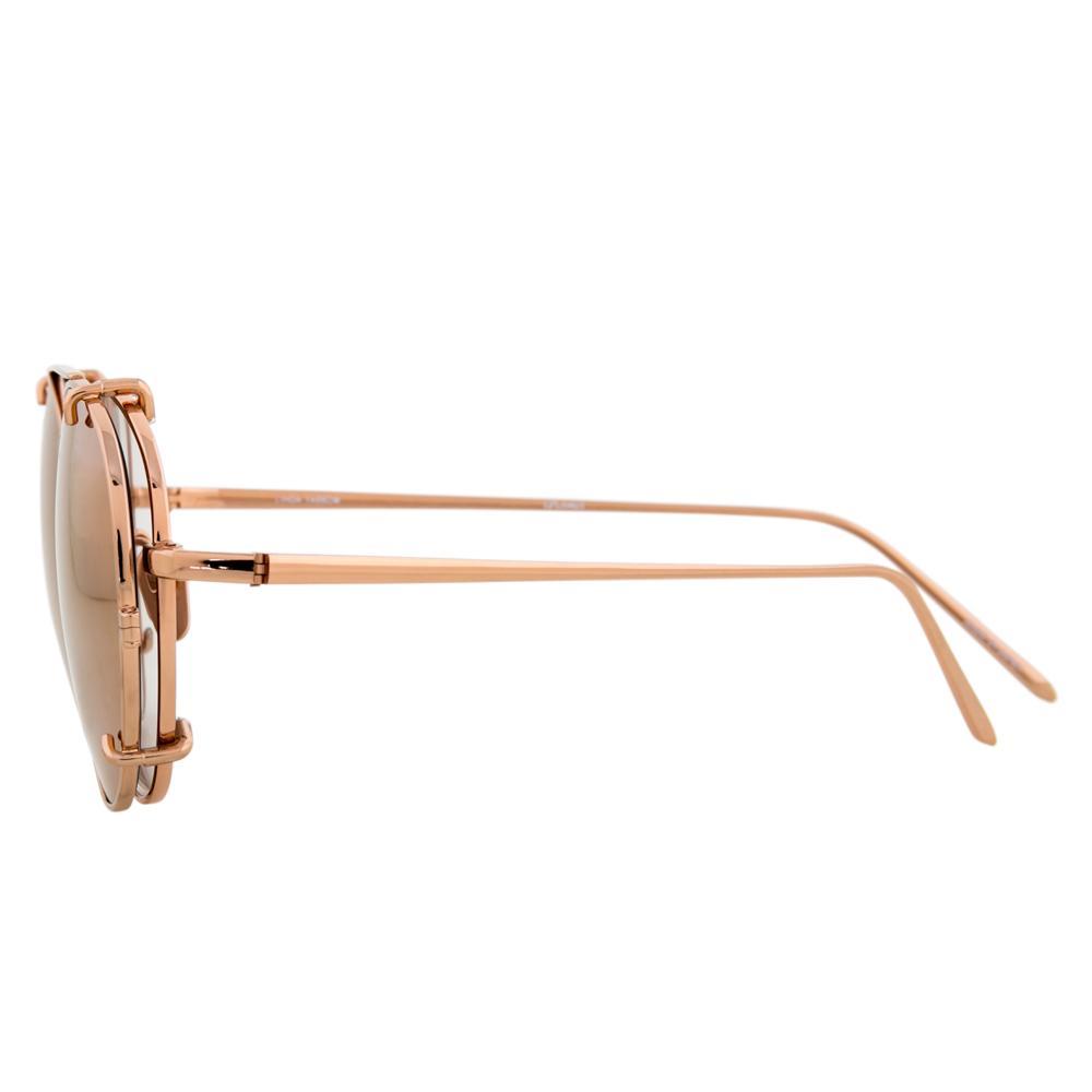 Color_LFL646C3SUN - Linda Farrow 646 C3 Oval Sunglasses