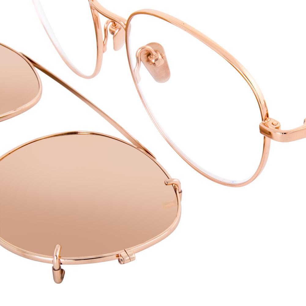 Color_LFL646C3SUN - Linda Farrow 646 C3 Oval Sunglasses