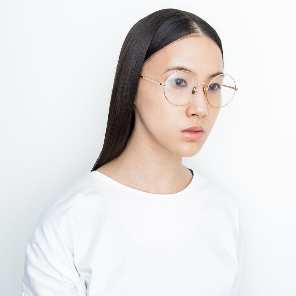 Color_LFL647C1SUN - Linda Farrow 647 C1 Round Sunglasses