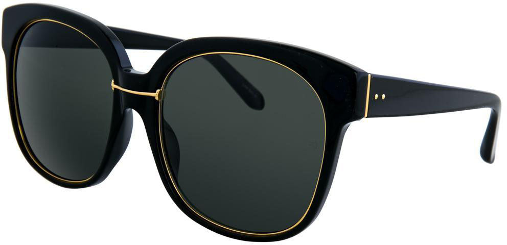 Color_LFL651C1SUN - Linda Farrow 651 C1 Oversized Sunglasses