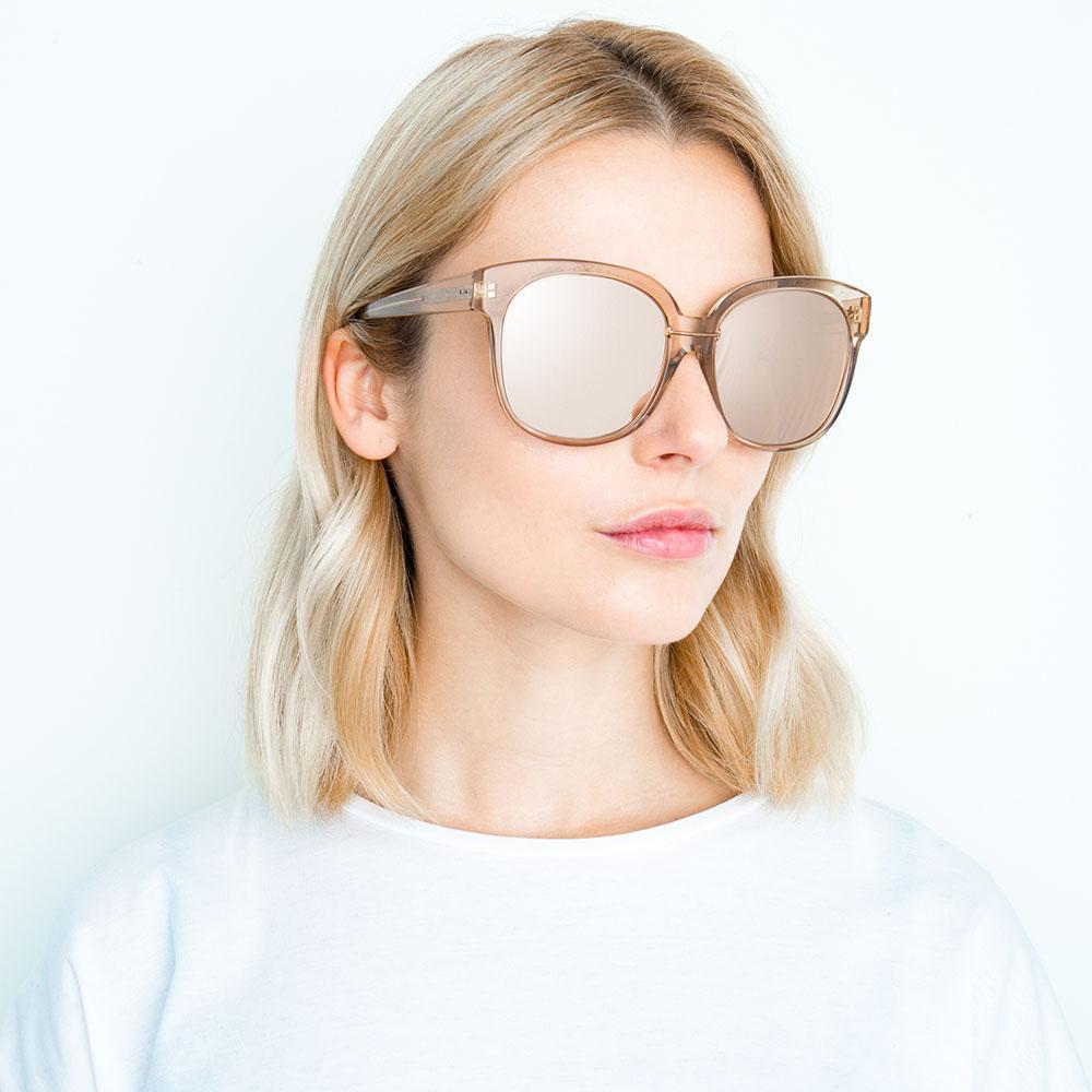 Color_LFL651C5SUN - Linda Farrow 651 C5 Oversized Sunglasses