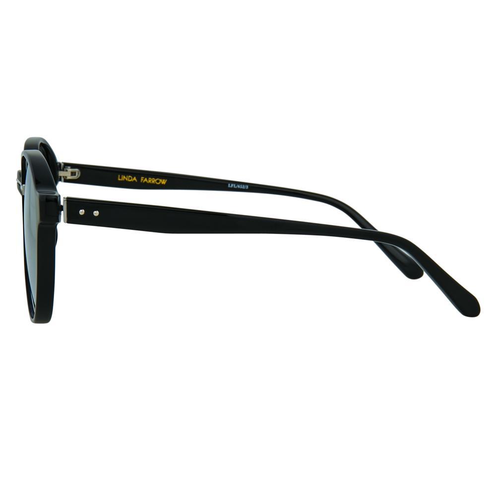 Color_LFL652C3SUN - Linda Farrow 652 C3 Oval Sunglasses