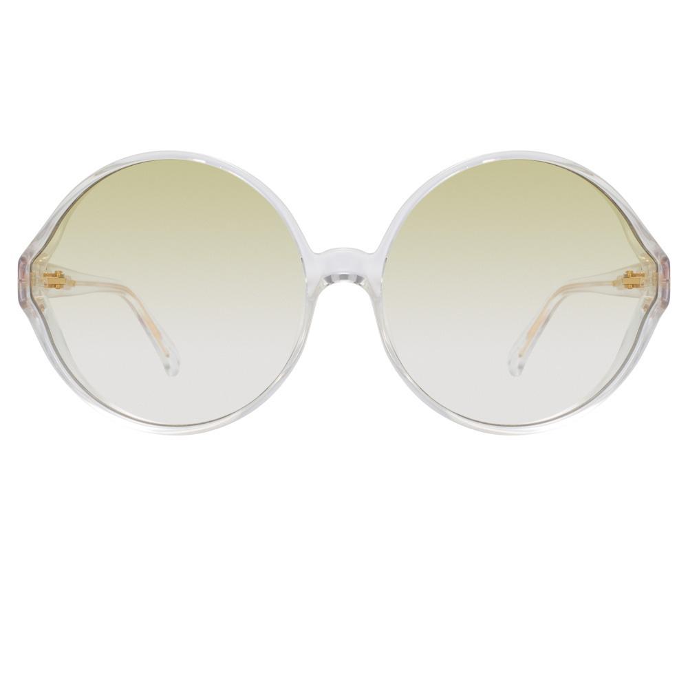 Color_LFL657C10SUN - Linda Farrow 657 C10 Round Sunglasses