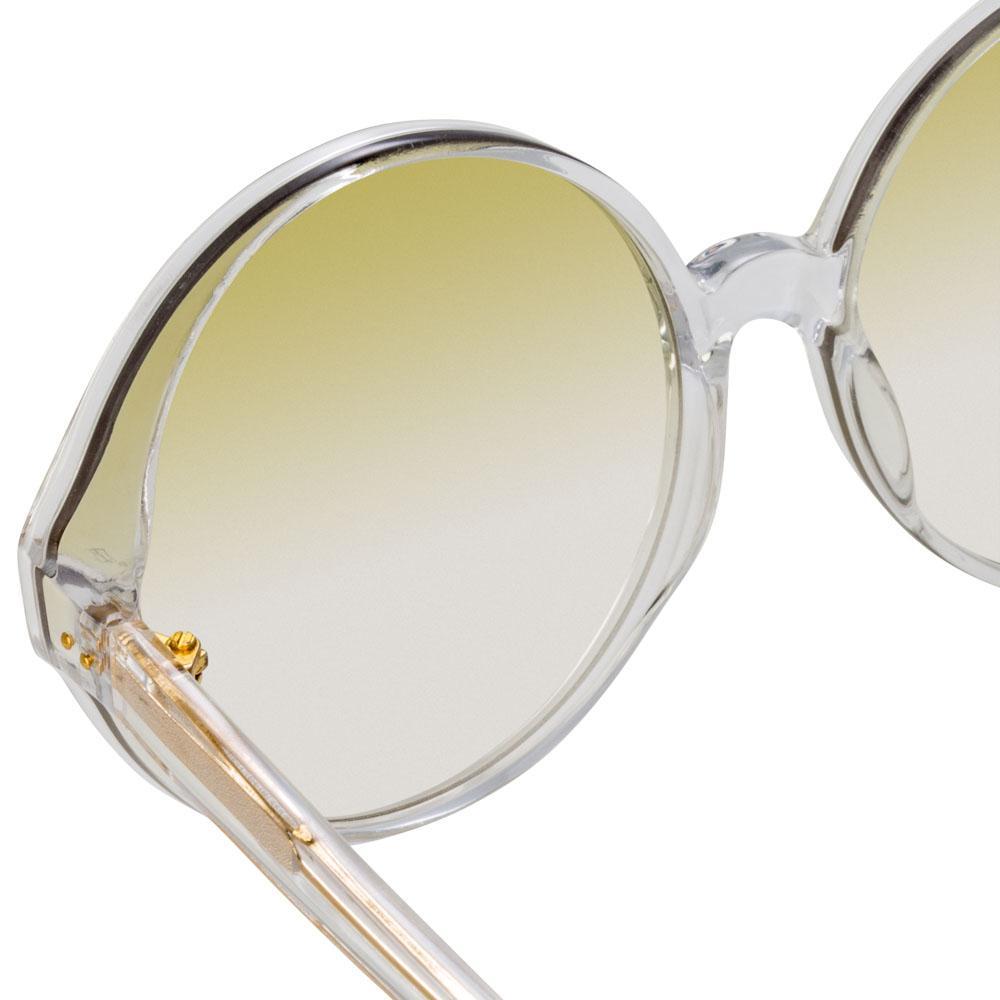 Color_LFL657C10SUN - Linda Farrow 657 C10 Round Sunglasses
