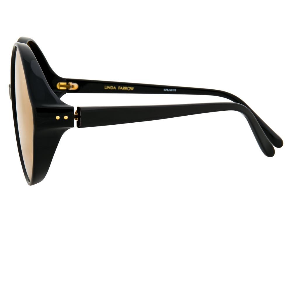 Color_LFL657C2SUN - Linda Farrow 657 C2 Round Sunglasses