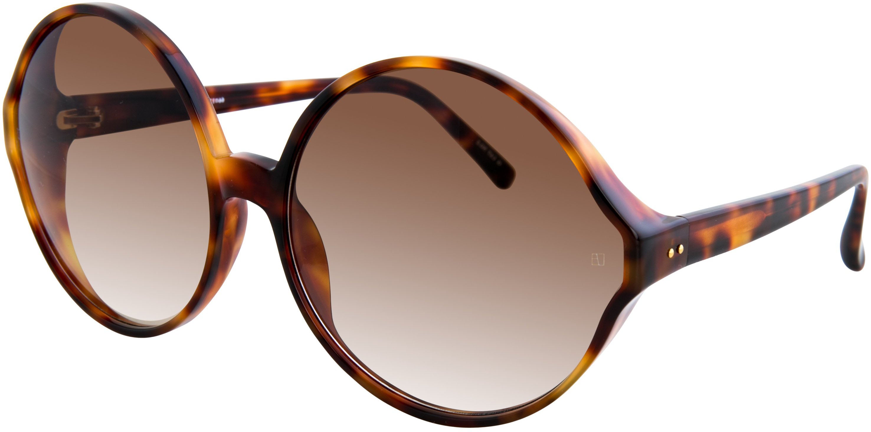 Color_LFL657C3SUN - Linda Farrow 657 C3 Round Sunglasses