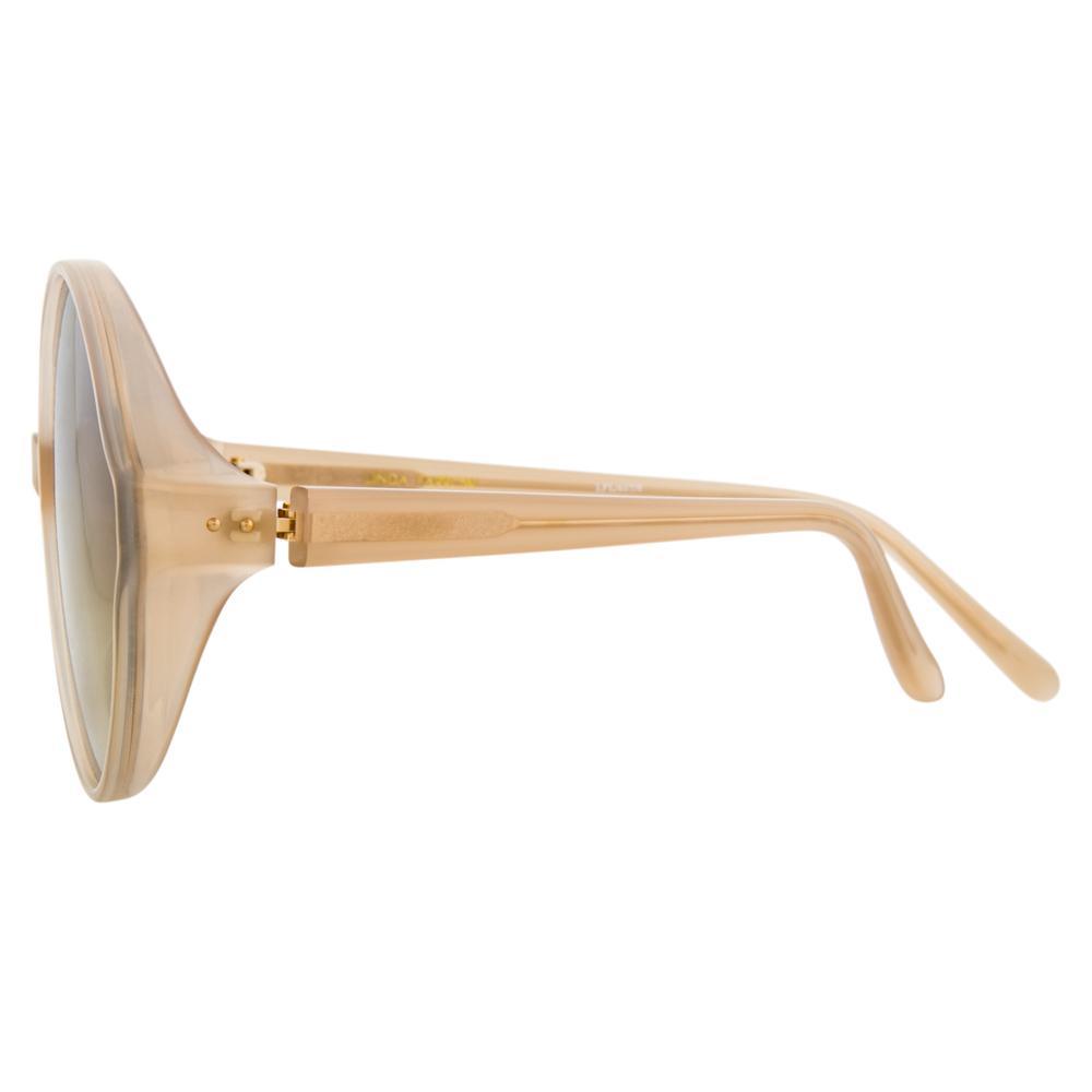 Color_LFL657C8SUN - Linda Farrow 657 C8 Round Sunglasses