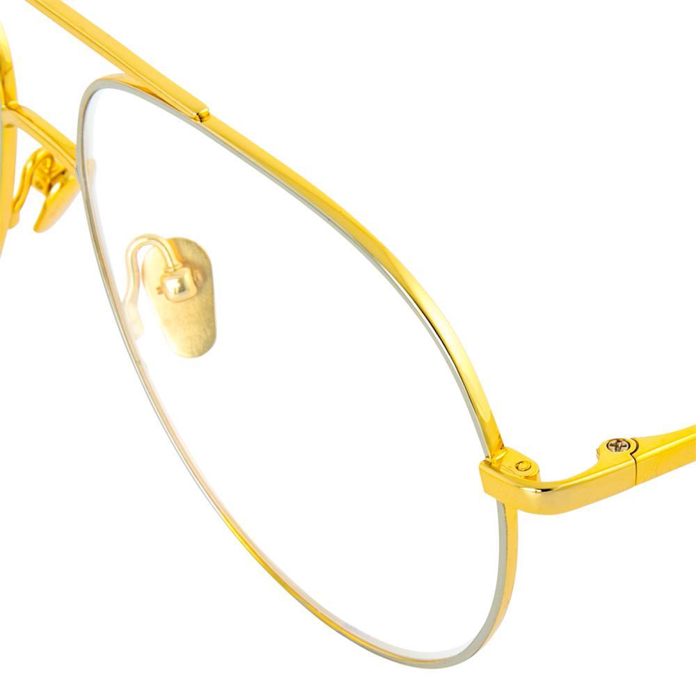 Color_LFL666C7OPT - Linda Farrow 666 C7 Aviator Optical Frame