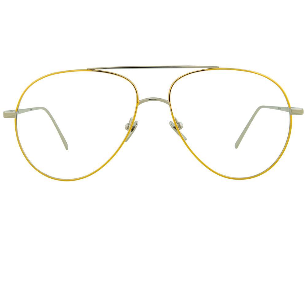 Color_LFL666C8OPT - Linda Farrow 666 C8 Aviator Optical Frame
