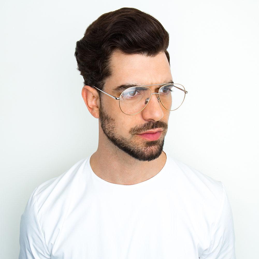 Color_LFL666C8OPT - Linda Farrow 666 C8 Aviator Optical Frame