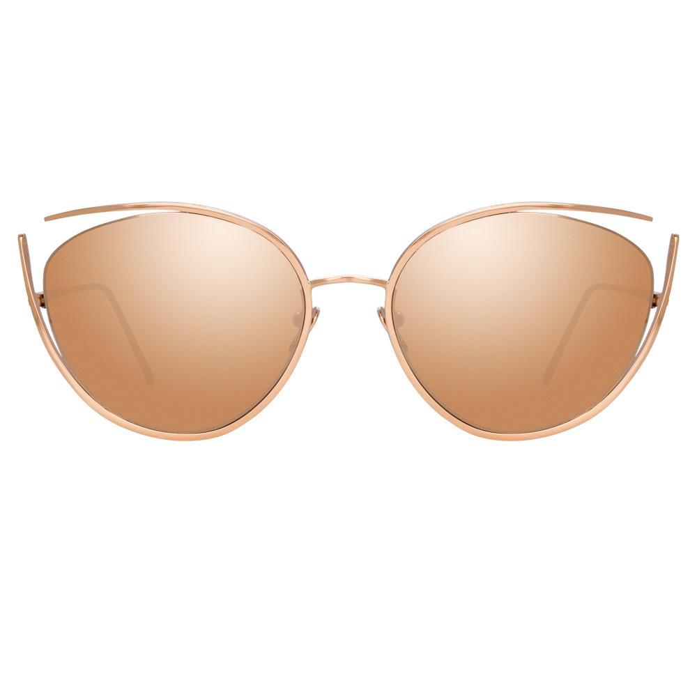 Color_LFL668C3SUN - Linda Farrow Fontaine C3 Cat Eye Sunglasses