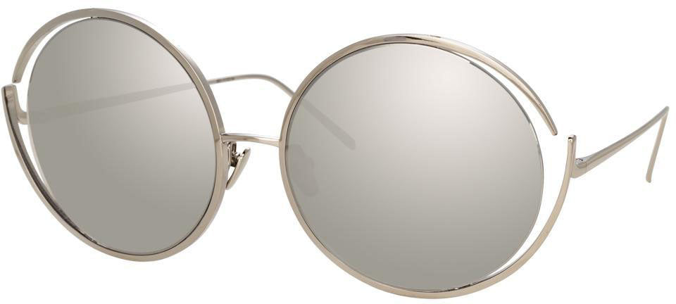 Color_LFL680C2SUN - Linda Farrow Fontaine C2 Round Sunglasses