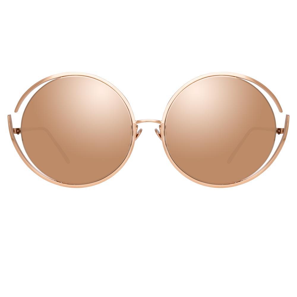 Color_LFL680C3SUN - Linda Farrow 680 C3 Round Sunglasses