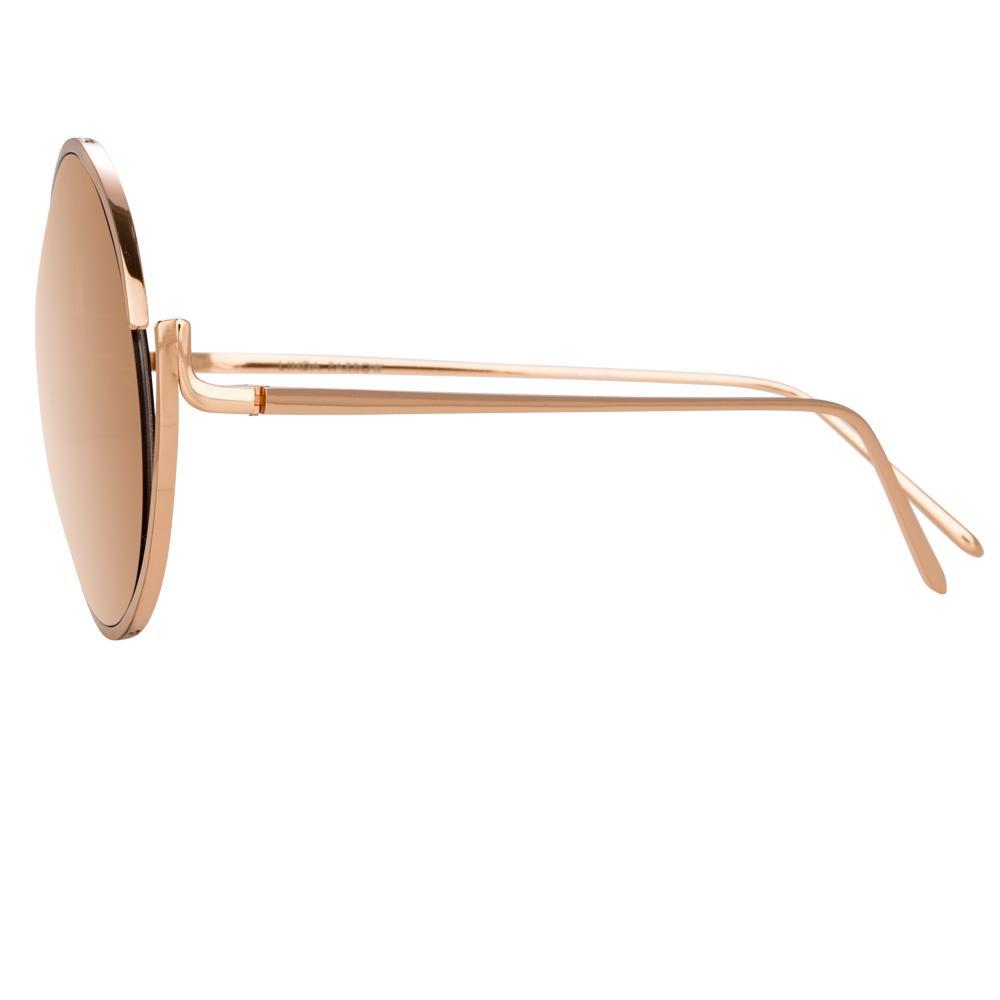 Color_LFL680C3SUN - Linda Farrow 680 C3 Round Sunglasses