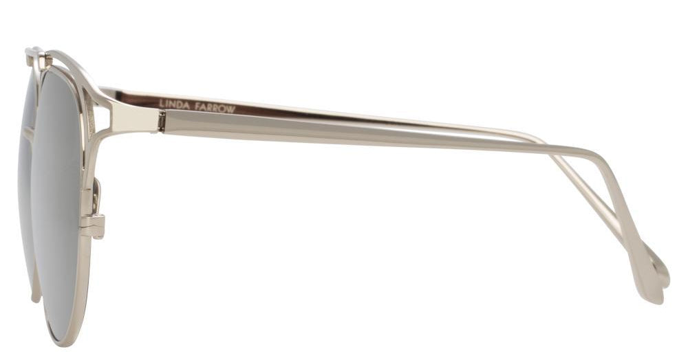 Color_LFL682C2SUN - Linda Farrow Stewart C2 Aviator Sunglasses