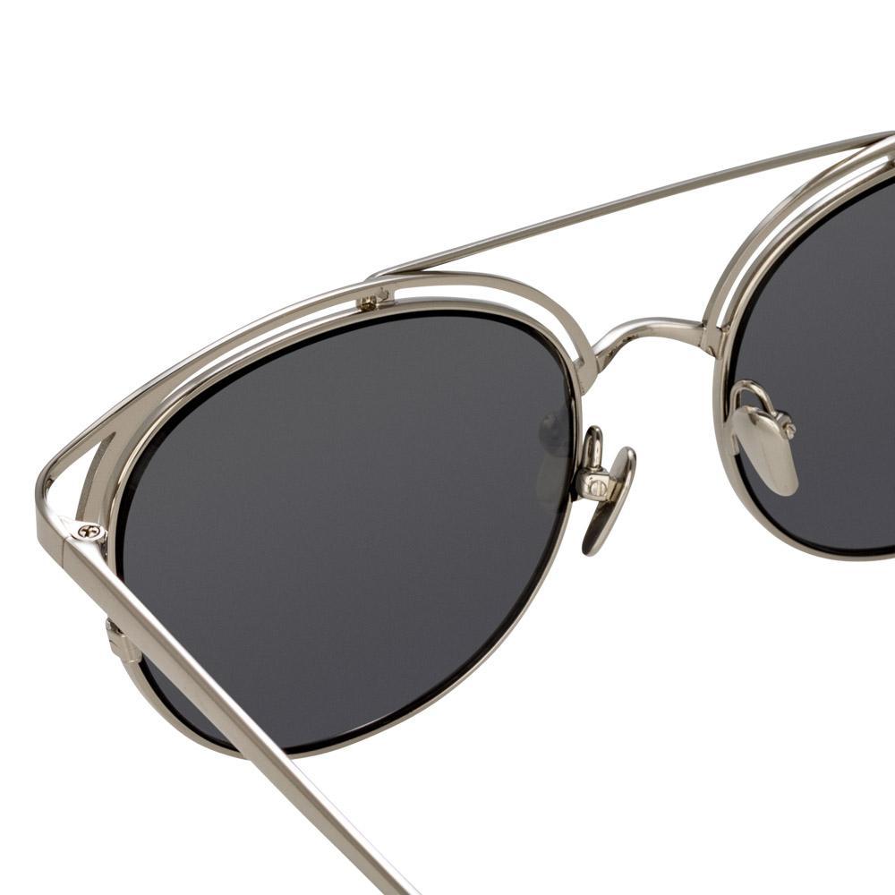 Color_LFL682C2SUN - Linda Farrow Stewart C2 Aviator Sunglasses