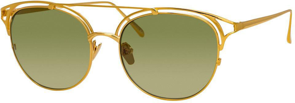 Color_LFL682C5SUN - Linda Farrow Stewart C5 Aviator Sunglasses