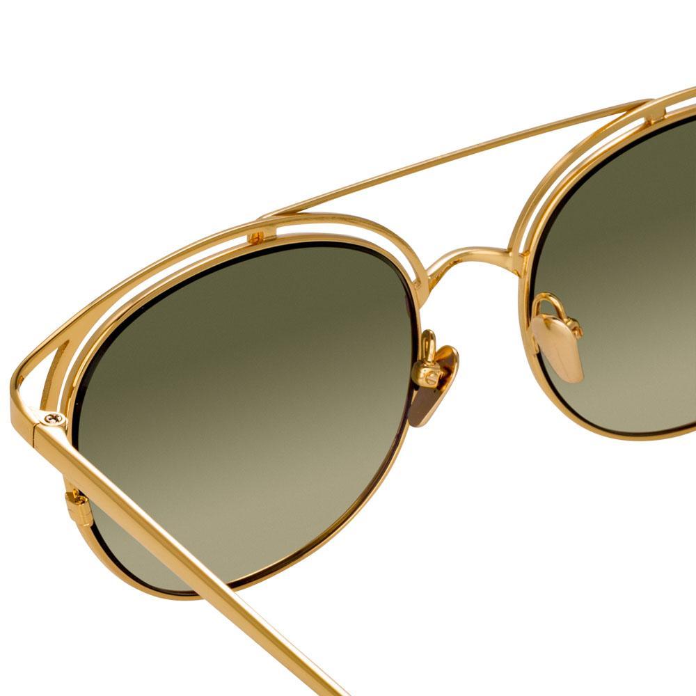 Color_LFL682C5SUN - Linda Farrow Stewart C5 Aviator Sunglasses
