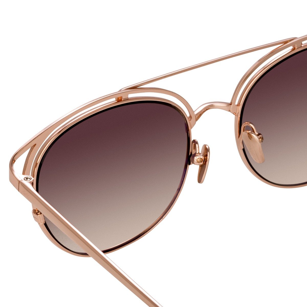 Color_LFL682C7SUN - Linda Farrow Stewart C7 Aviator Sunglasses