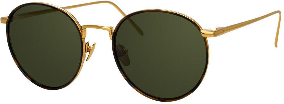 Color_LFL704C4SUN - Linda Farrow Aarons C4 Oval Sunglasses