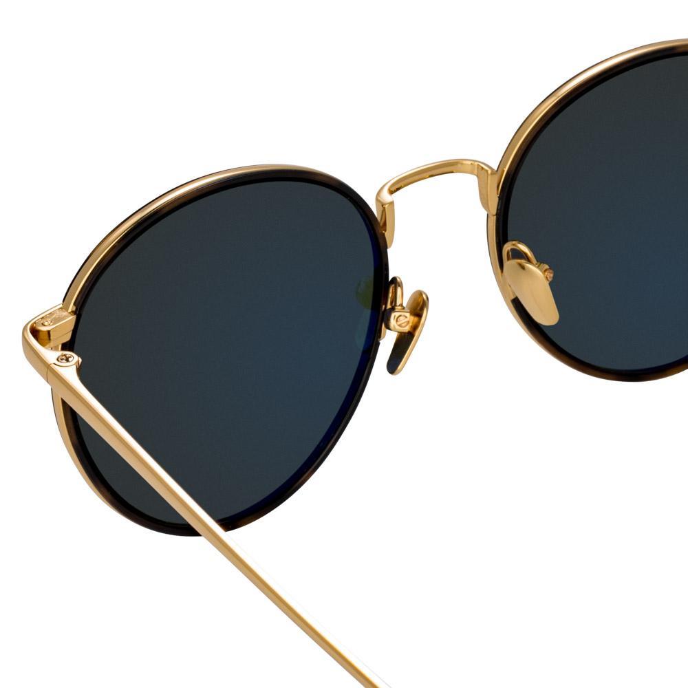 Color_LFL704C4SUN - Linda Farrow Aarons C4 Oval Sunglasses