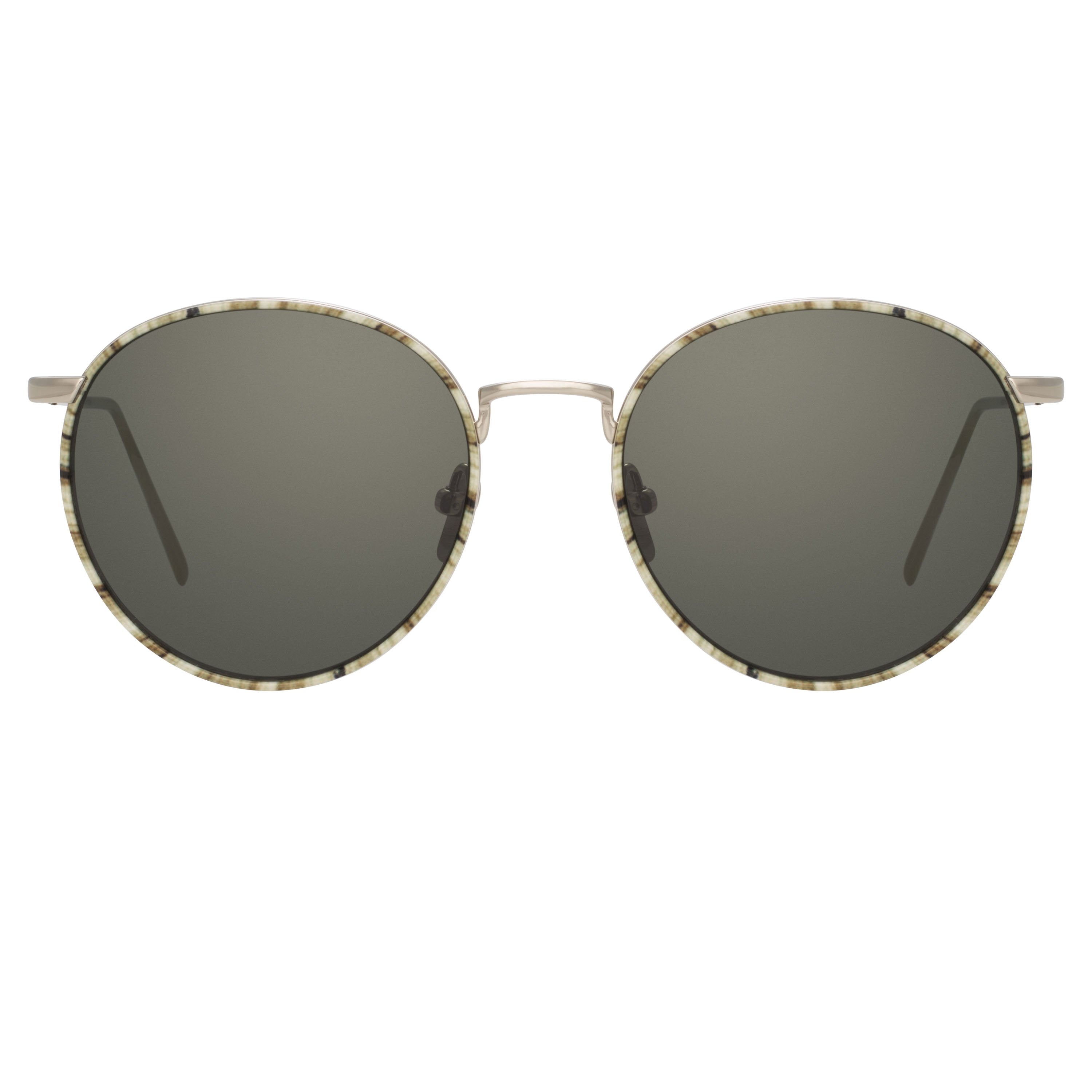 Color_LFL704C5SUN - Linda Farrow Aarons C5 Oval Sunglasses